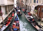 Verkehrsstau in Venedig